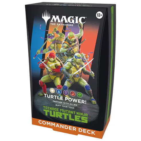 Magic the Gathering MTG Magic: The Gathering (MTG): Teenage Mutant Ninja Turtles Turtle Power Commander Deck