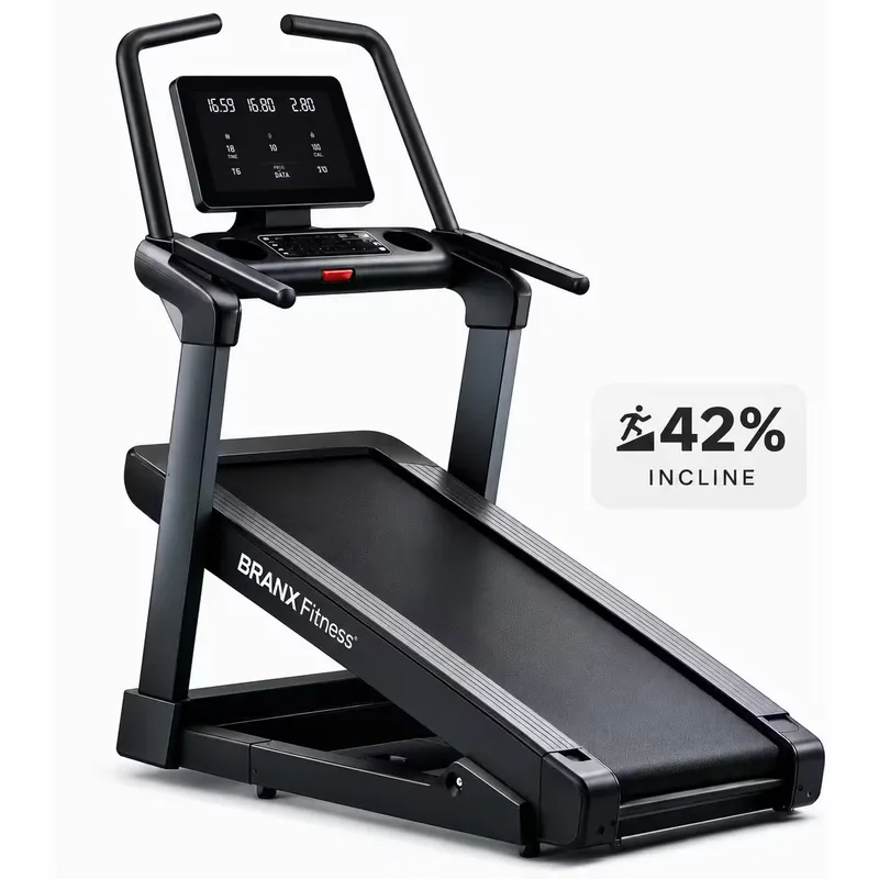 BRANX FITNESS ELIV8-X Huge 42% Incline Trainer Treadmill | 20km/h | 4.5CHP Commercial Motor