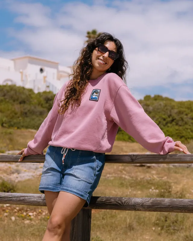 Passenger Clothing Downtime Heavyweight Sweatshirt - Pink Haze