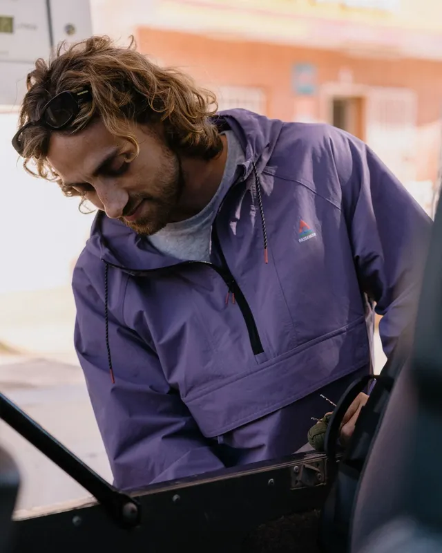 Passenger Clothing Seek Out Wind Resistant Anorak - Heather