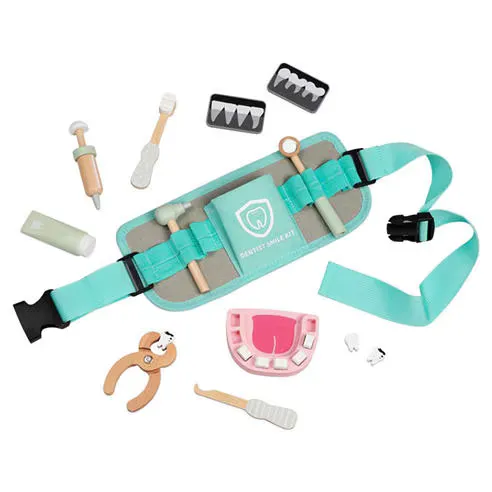 Tooky Toy Wooden Dentist Tool Belt