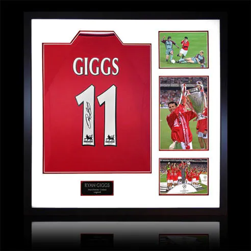 The Fan Cave Ryan Giggs Signed Manchester United Shirt Elite