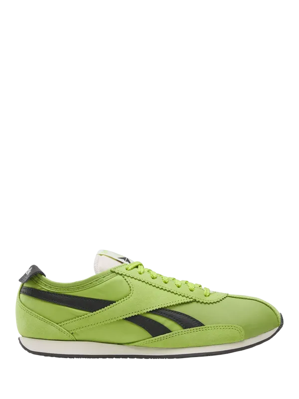 Reebok R400 Trainers, Lime/Black