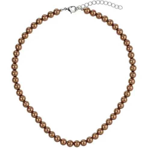 Mason Knight Yager Plain Pearl Necklace