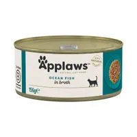 Applaws Adult Cat Cans Tuna/Fish in Broth 156g