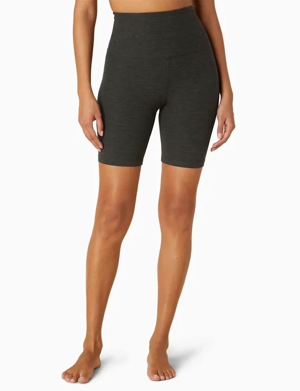 Beyond Yoga Spacedye Keep Pace High Waisted Biker Gym Shorts