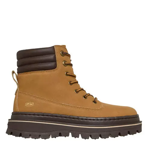 Skechers Women's Jammers Flat Ankle Boots