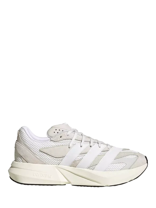 Adidas Lightblaze Lace Up Trainers, White