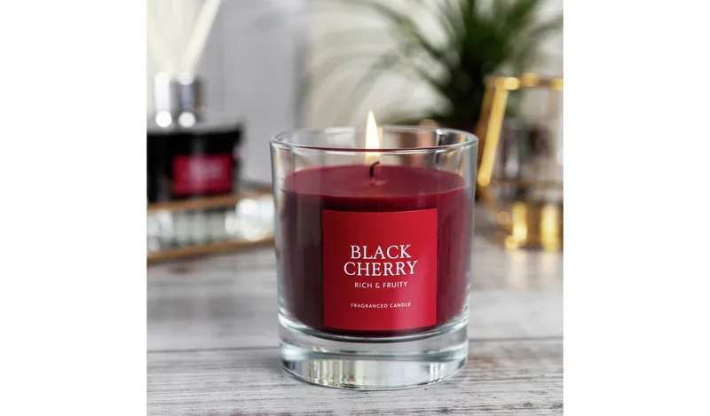 Wax Lyrical Singlewick Candle - Black Cherry