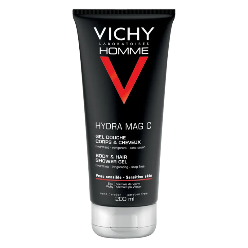 Vichy Homme Hydra Mag C Body & Hair Shower Gel