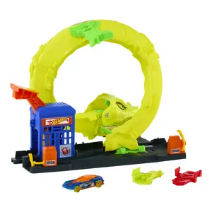 Hot Wheels Snake Spiral Attack Playset