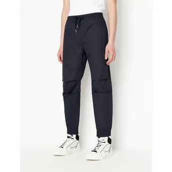 Armani Exchange Men's Cotton Straight Leg Trousers