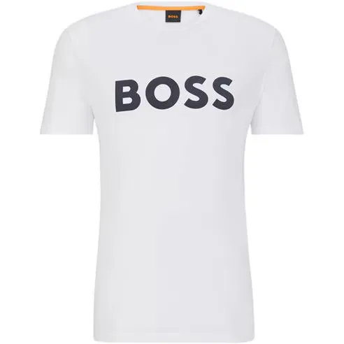 Boss Men's Thinking 1 T-Shirt Signature Logo