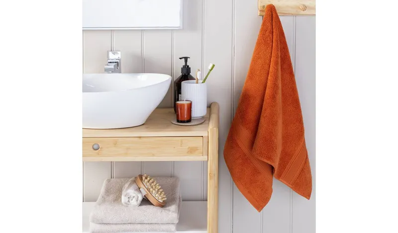 Habitat Supersoft Hand Towel - Copper