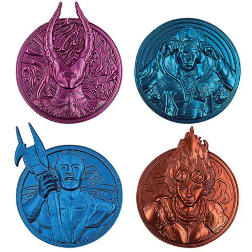 Magic the Gathering Planeswalkers Medallion Set