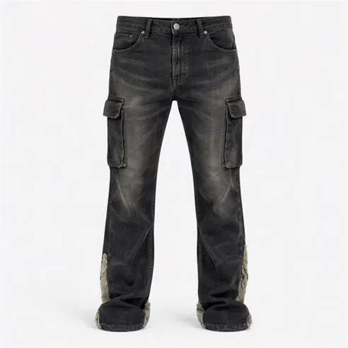 Firetrap Men's Cargo Slim Fit Jeans