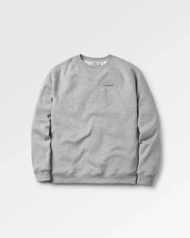 Passenger Clothing Made To Roam Sweatshirt - Grey Marl