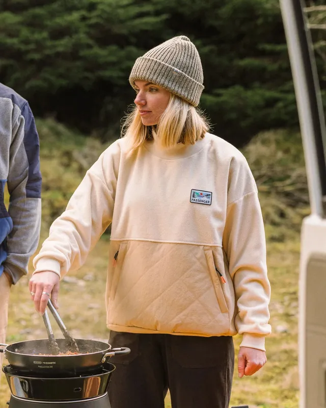 Passenger Clothing Bea Polar Fleece - Stone
