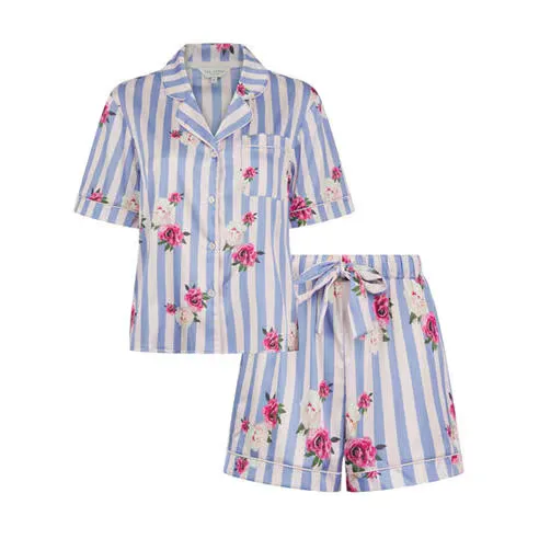 Ted Baker Women's Satin Short-Sleeve Pyjama Set