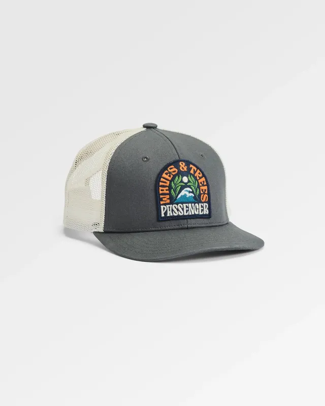 Passenger Clothing Dawning Cotton Trucker Cap - Charcoal