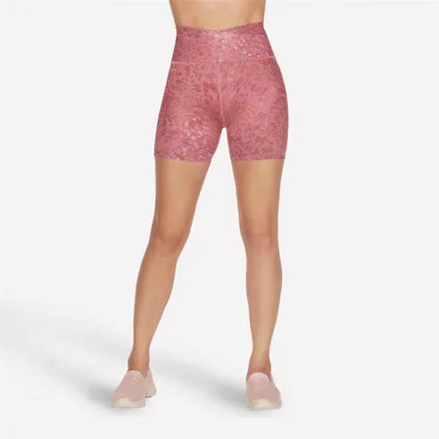 Skechers Women's Gosculpt Leopard Road Shorts