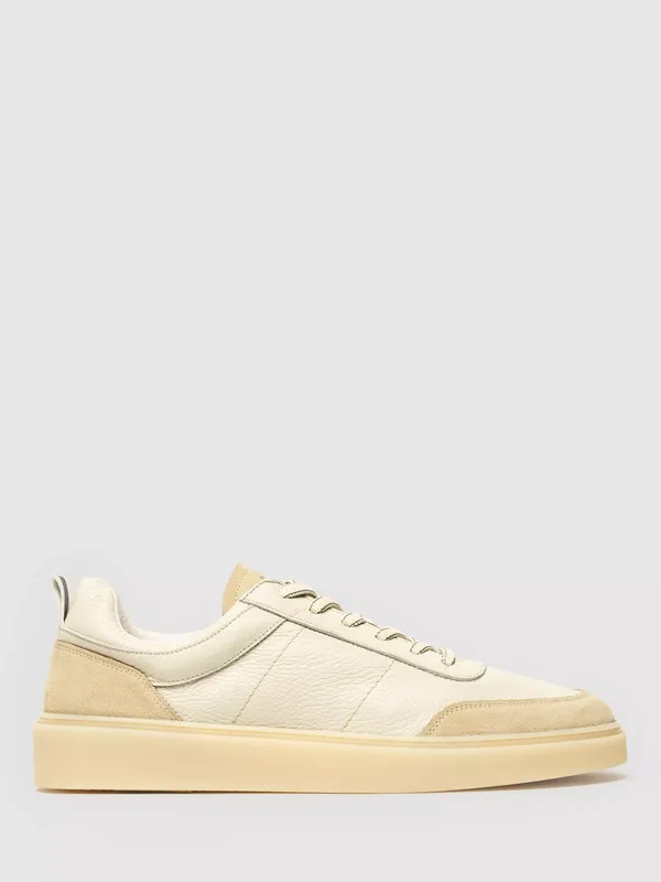 Rodd & Gunn Vermont Leather Lace Up Trainers