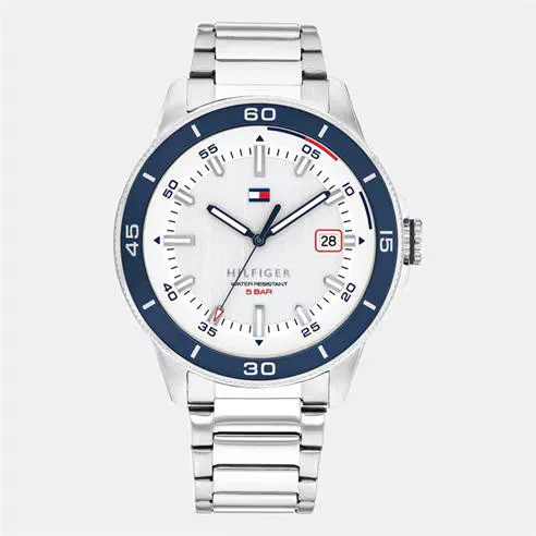 Tommy Hilfiger Men's Remy 43mm Stainless Steel Analogue Quartz Watch