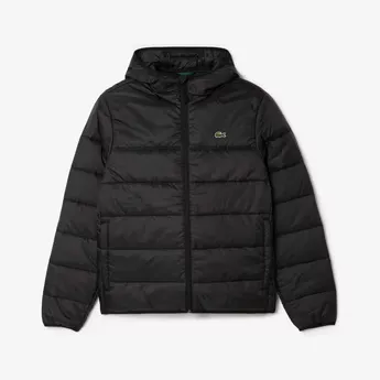 Lacoste Men's  Insulated Streamlined Fit Short Puffer Jacket
