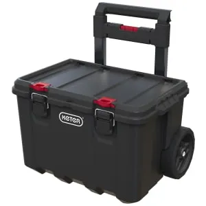 Keter Stack N' Roll 2 Piece Tool Storage Mobile Cart