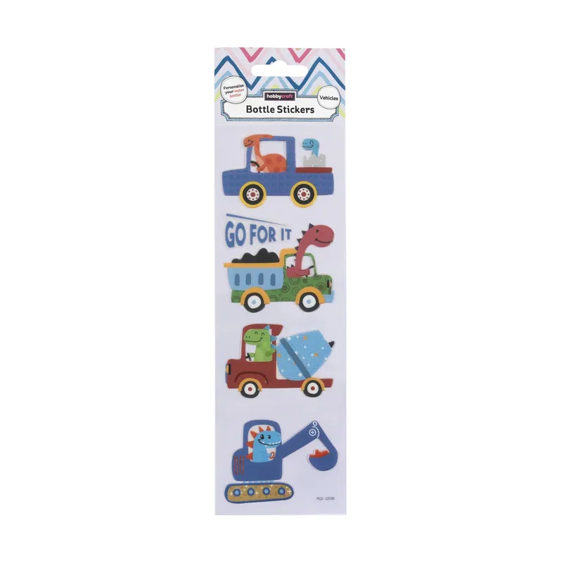 Vehicle Bottle Stickers