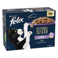 48 x 85g Felix Wet Cat Food - 3 + 1 Free! *