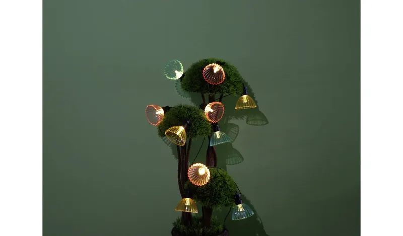 Habitat 10 LED Solar String Lights - Warm White