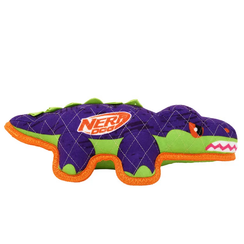 Nerf Dog Xtreme Tough Mighty Gator Crinkle Dog Toy