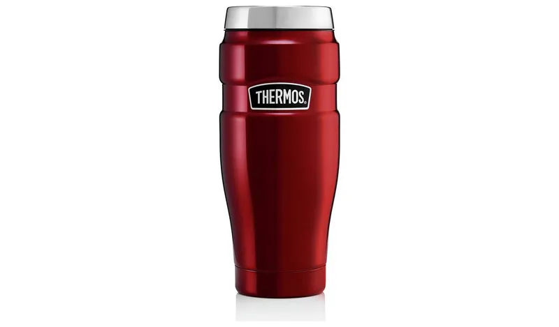 Thermos Stainless King Red Travel Tumbler - 470ml