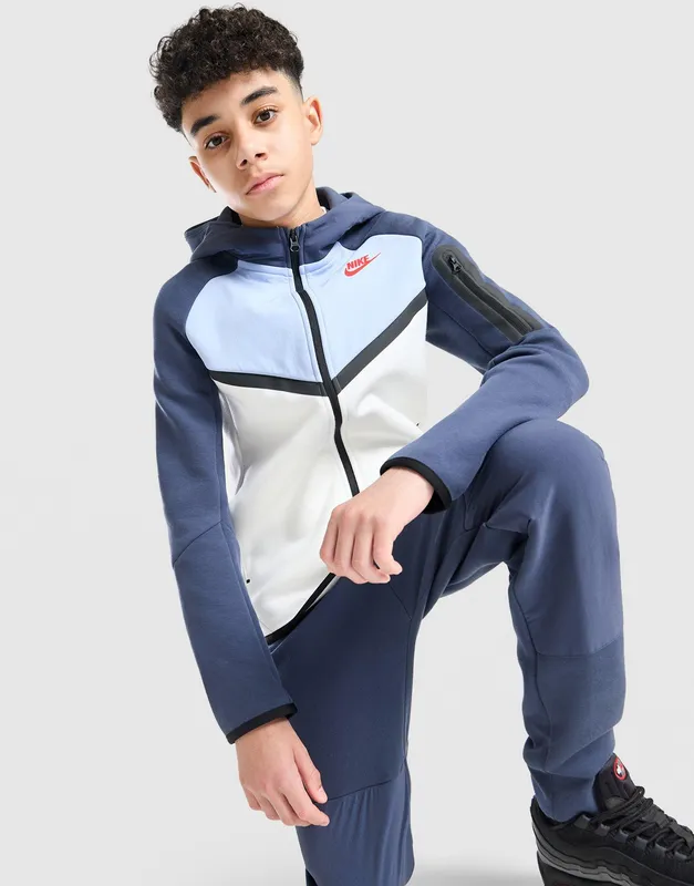 Nike Tech Mix Full Zip Hoodie Junior