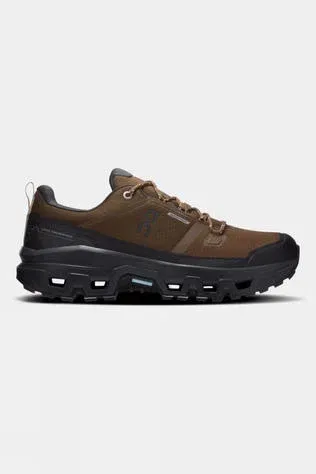 On Mens Cloudrock Low Waterproof Shoes