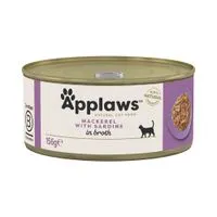 Applaws Adult Cat Cans Tuna/Fish in Broth 156g