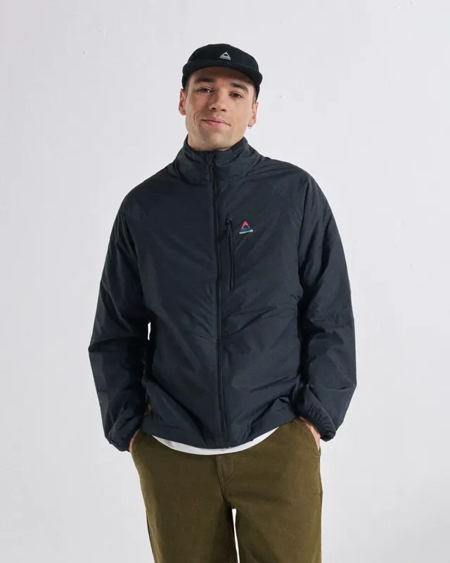 Passenger Clothing Daybreak Lightweight Thermore® Hoodless Jacket - Black