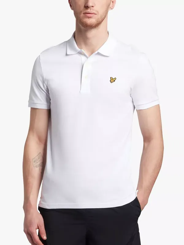 Lyle & Scott Short Sleeve Plain Polo Shirt