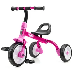 Xootz 10 Inch Switch Rider 5in1 Foldable Trike Pink