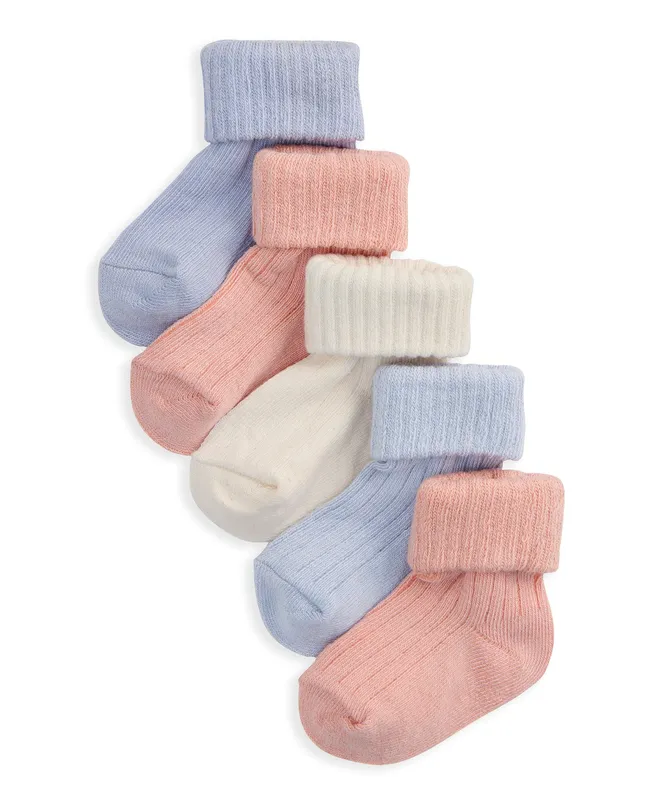 Mamas & Papas Ribbed Socks (Pack of 5)