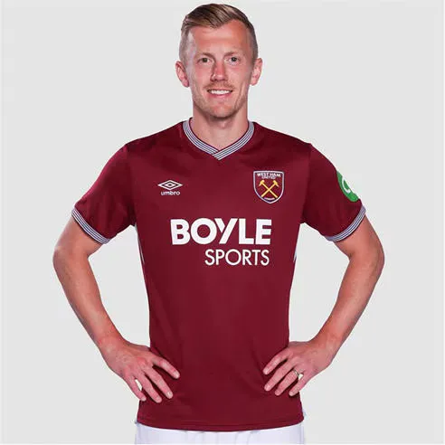 Umbro Mens West Ham United Home Shirt 2025/26