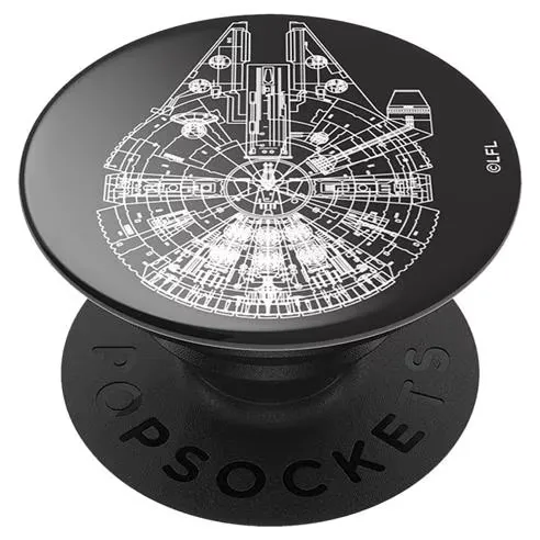 PopSockets Millenium Falcon Aluminium