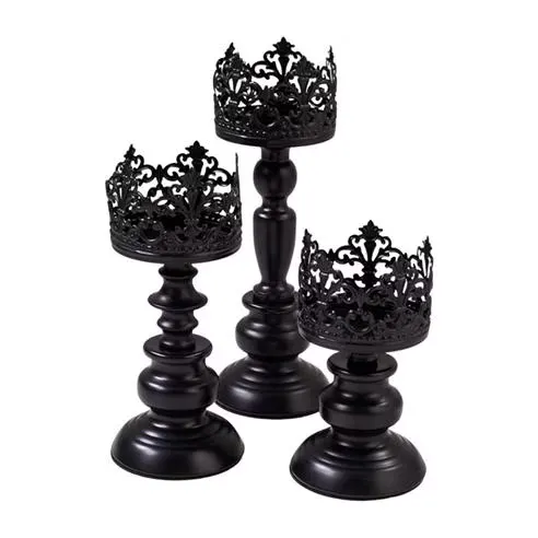 LIFE IDEAS 3pcs Candle Holders 64