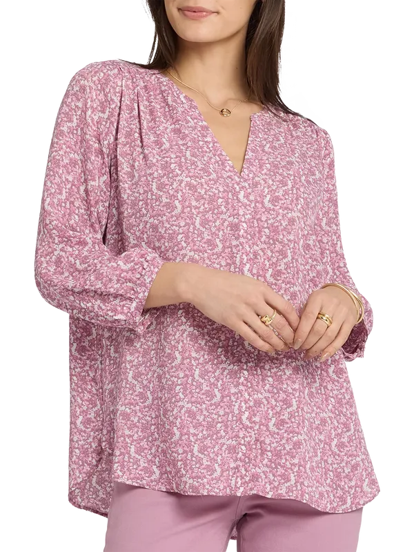 NYDJ Pintuck Blouse