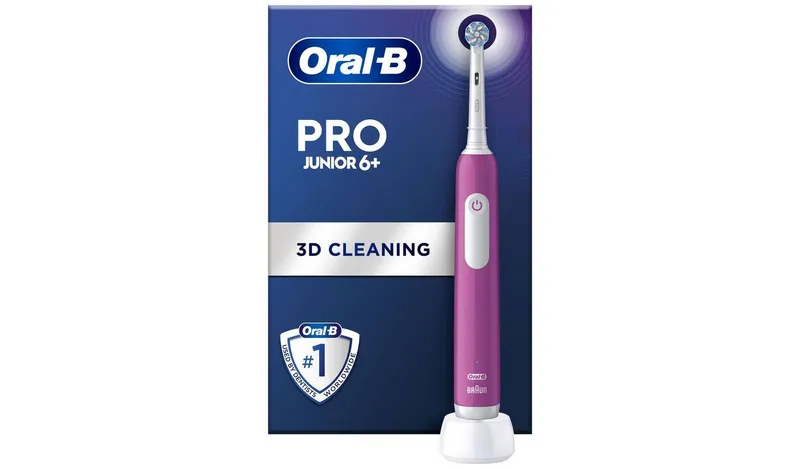 Oral-B Junior Kids Electric Toothbrush - Pink