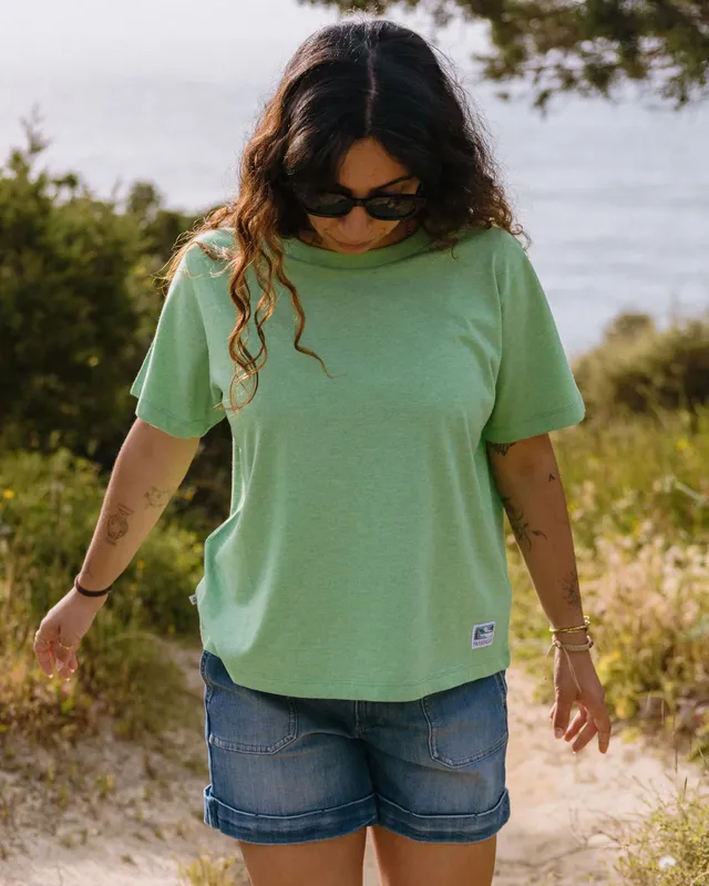 Passenger Clothing Legacy T-Shirt - True Green Marl