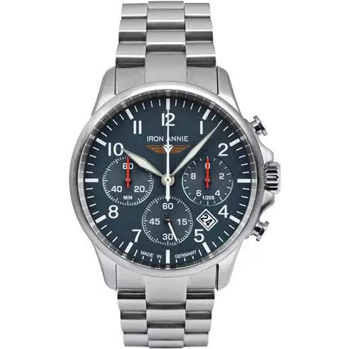 Iron Annie Captains Line Stainless Steel Classic Analogue Watch