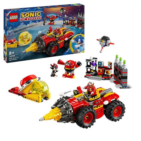 LEGO Sonic the Hedgehog 76999 Super Sonic vs. Egg Drillster
