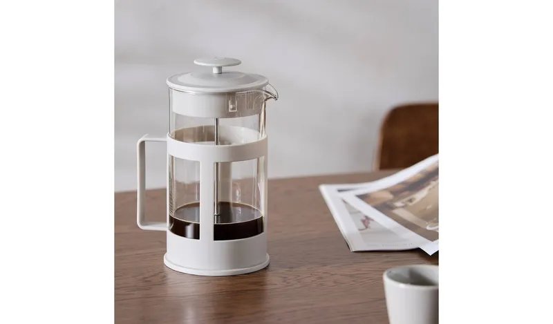 Habitat 8 Cup Plastic 1000ml Cafetiere - Grey